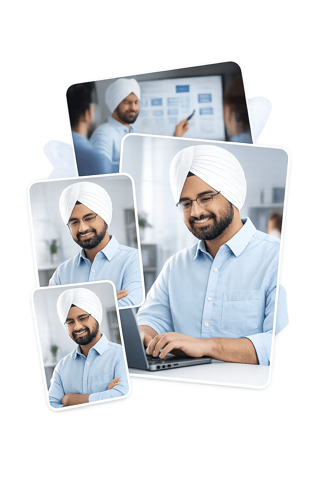 Harpreet Singh — UI/UX designer at work and in collaboration